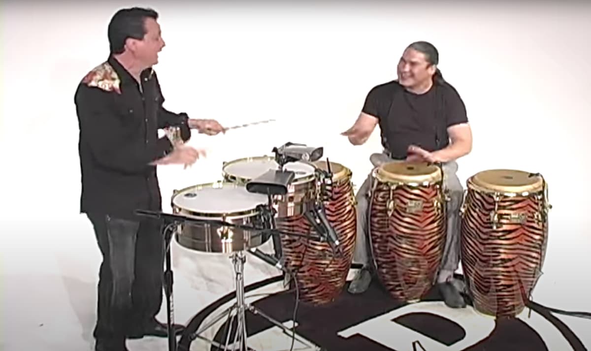 Karl Perazzo 14" & 15" Timbales Latin Percussion LP® Official