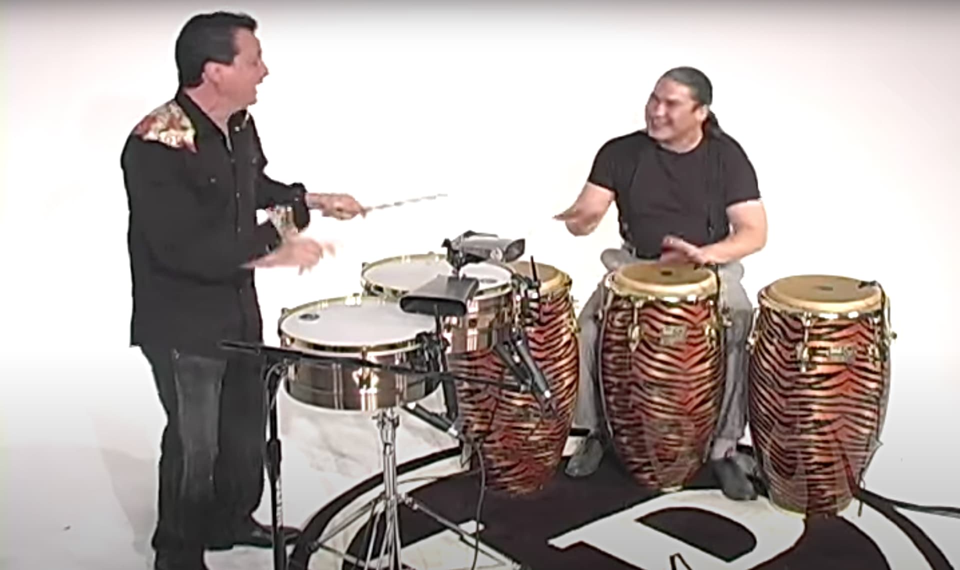 Karl Perazzo 14" & 15" Timbales Latin Percussion LP® Official