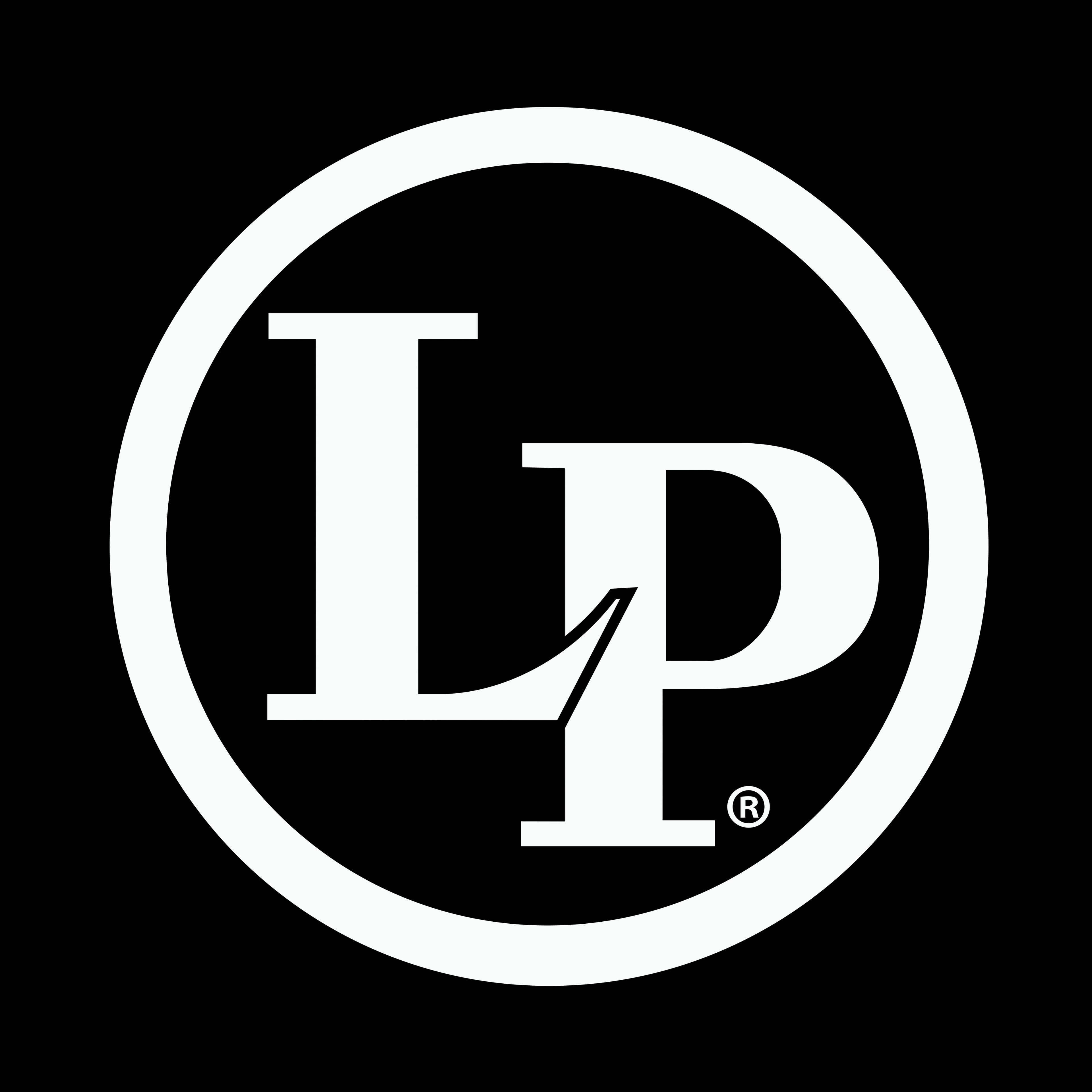 LP Logo White