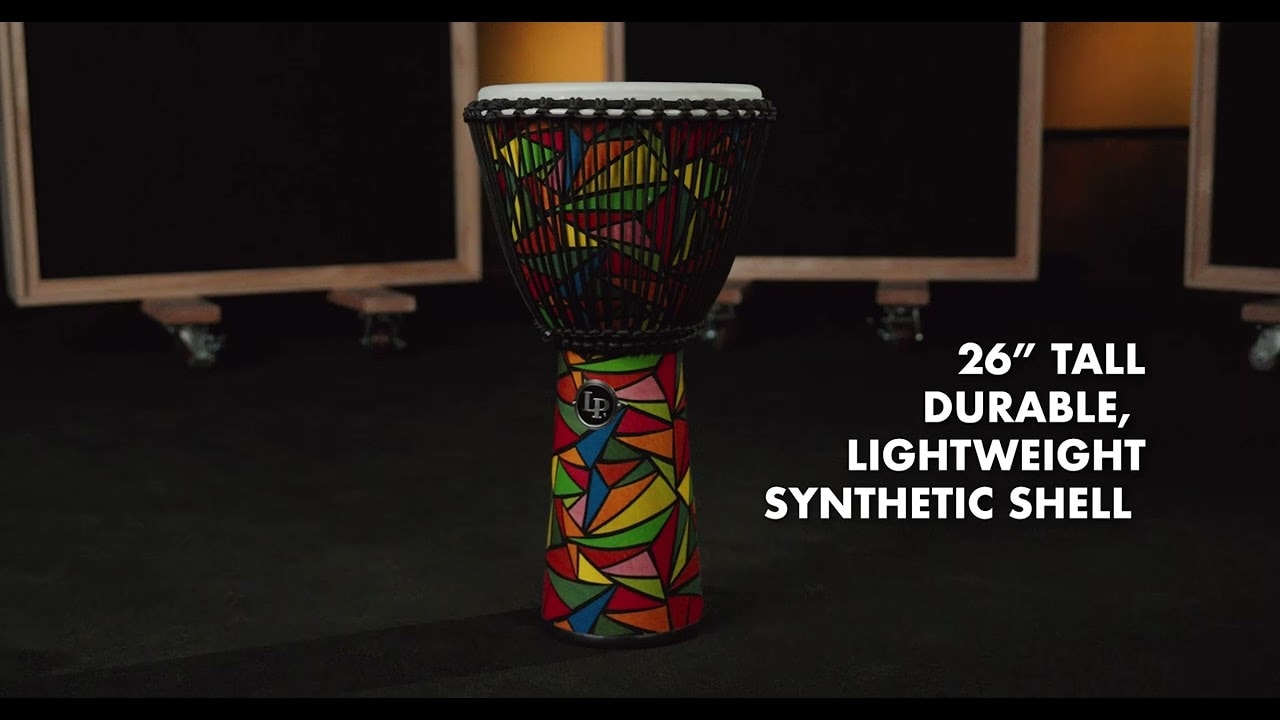 World Beat 12-1/2" Rope-Tuned Djembe