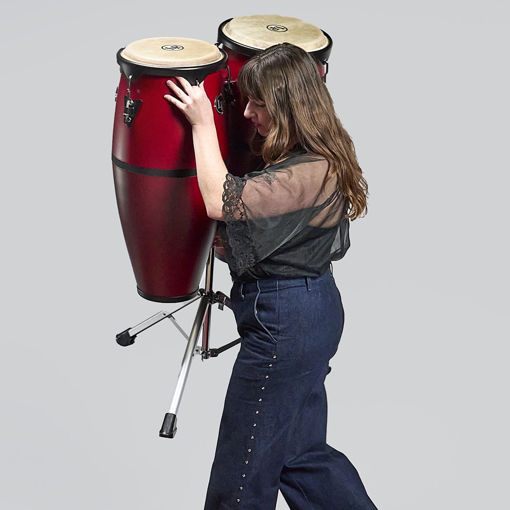 LP Discovery II Ultralight Congas HD Shell Construction