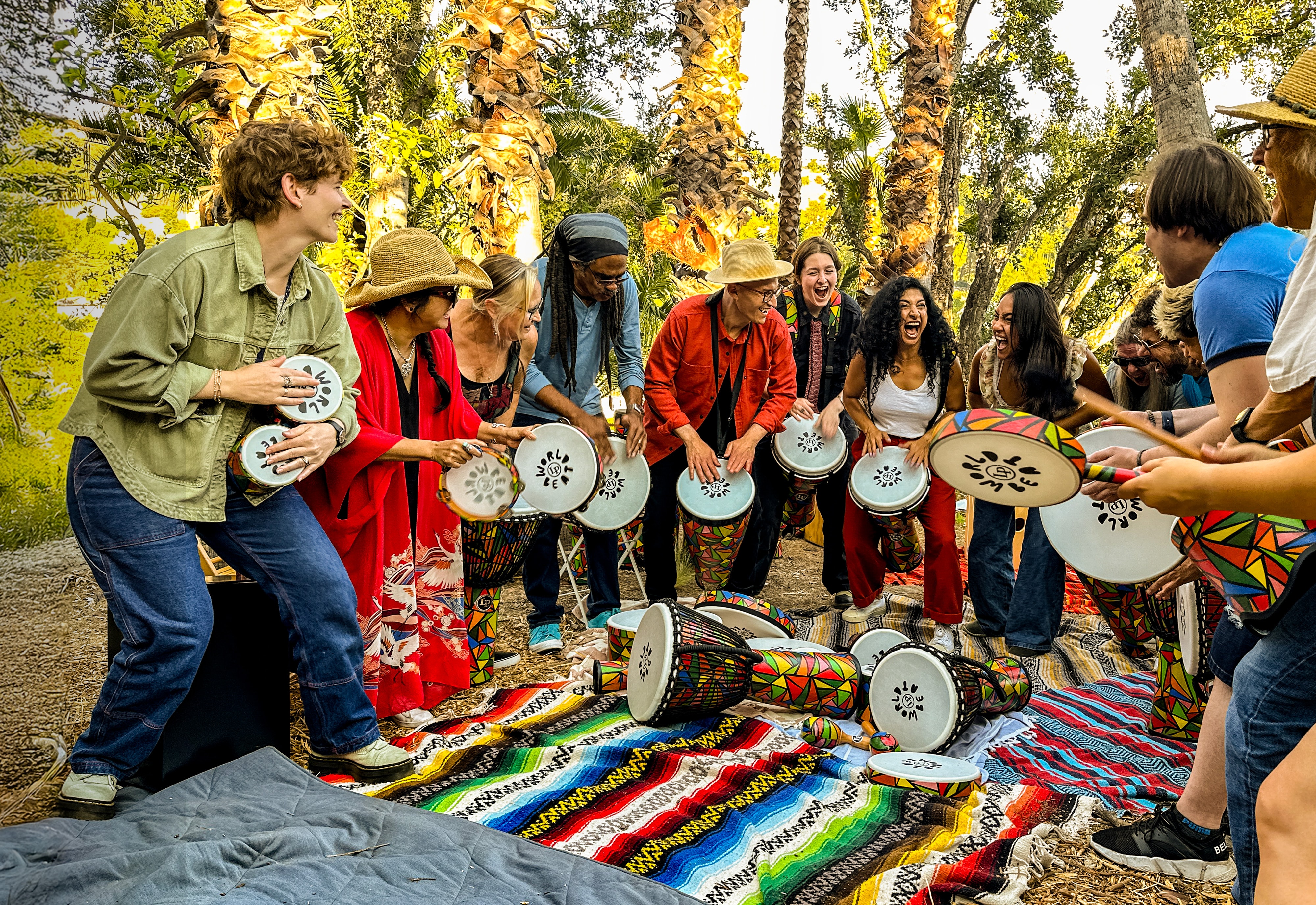 LP World Beat Drum Circle Group