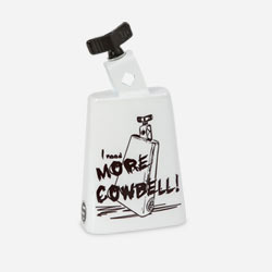 Black 7 inches CB7 Performance Plus Professional 7 Latin Style Cowbell 