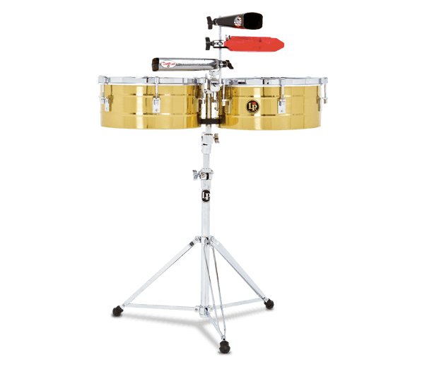 LP256B - LP® Tito Puente  13" and 14" Timbales - Brass