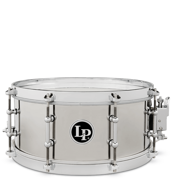 LP5513-S - LP® 5 1/5" x 12" STAINLESS STEEL SALSA SNARE