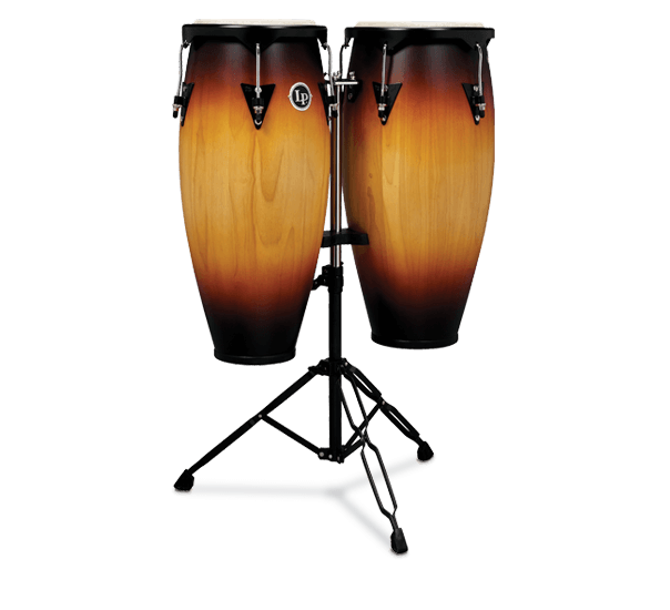 LP® City Series Conga Set with Stand | Latin Percussion®